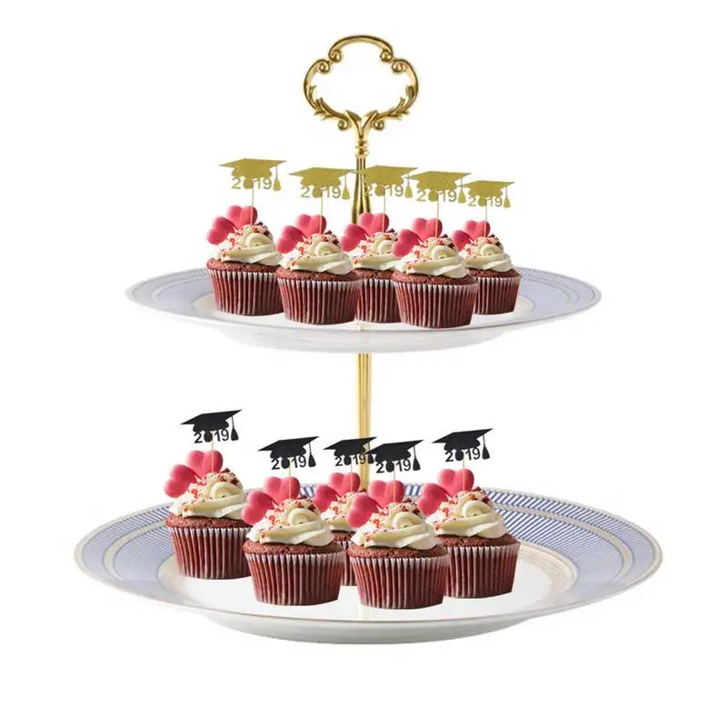 

10PCs 2019 Bachelor Hat Cupcake Toppers Cake Decoration Congratulations Graduation Season Dessert Decorations 2019 Dr. Hat To