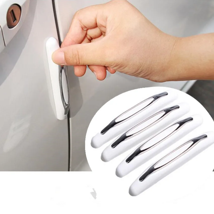

4Pcs/Set Car Door scratch strip sticker for Jeep Subaru Forester Impreza Outback Legacy XV Chevrolet Cruze Aveo Captiva Trax