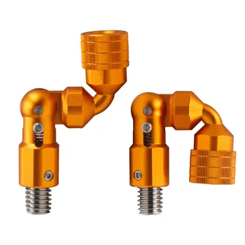 

Fishing Landing Net Handle Connector Thread Adapter Fishing landing net folding joint Drop Shipping Support