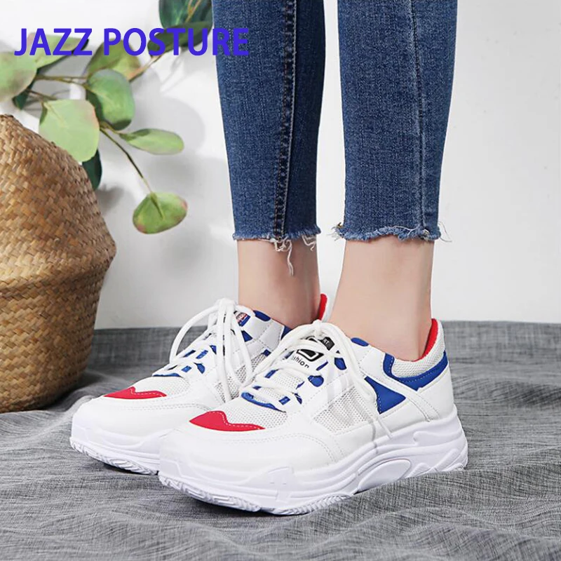 Women's thick sneakers 2019 fashion women's platform shoes with white vulcanized shoes women's sports shoes dad shoes y361 Women's thick sneakers 2019 fashion women's platform shoes with white vulcanized shoes women's sports shoes dad shoes y361