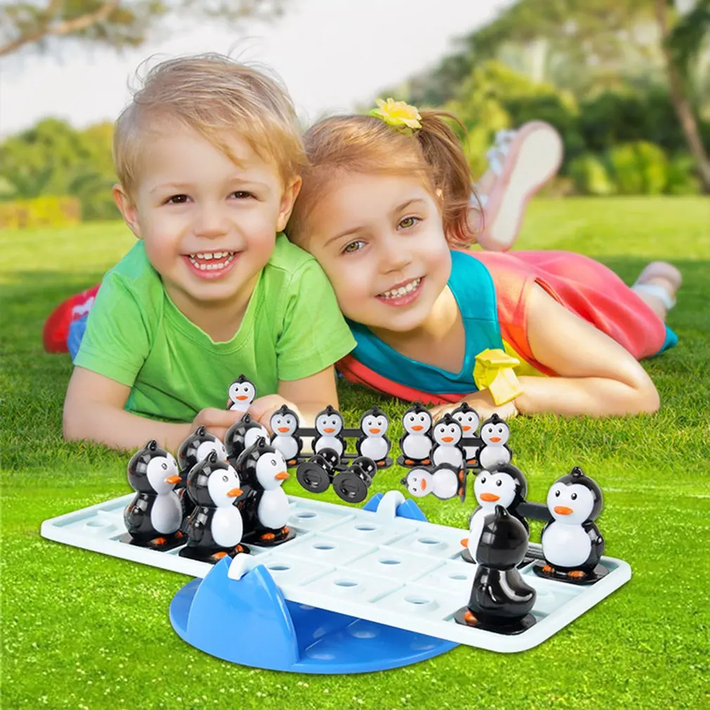 Seesaw сбалансированный игрушечный Пингвин набор настольных игрушек веселая