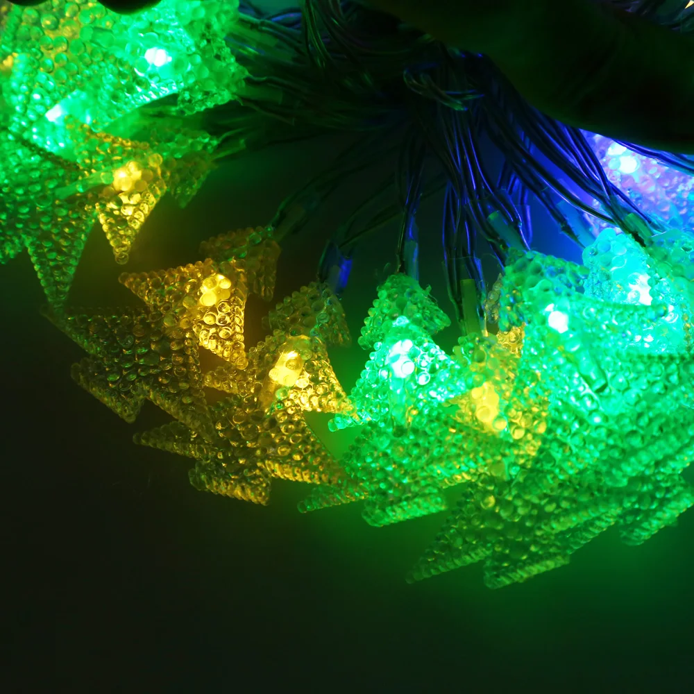 10M 80 LEDs Christmas Tree String Light Battery Powered Outdoor Fairy Lampin Lighting Strings