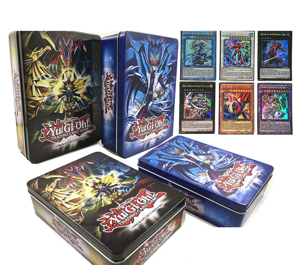 

New 60PCS Japan Yu Gi Oh Game Playing Cards with box Carton Yugioh Game Card Japan Boy Girls Yu-Gi-Oh Cards Collection Gift Toy