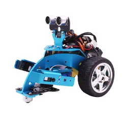 Для Mirco: бит Diy 3 в 1 Умный программирующий робот автомобильный комплект стебель образование для 10 + дети, чтобы узнать научную робототехнику
