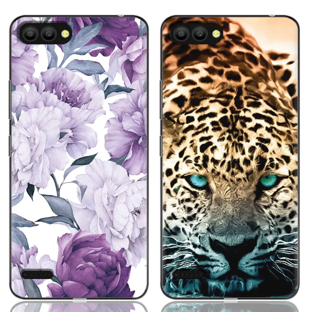 

Phone Case For Itel P13 High Quality Art Painted TPU Soft Case Silicone Cover