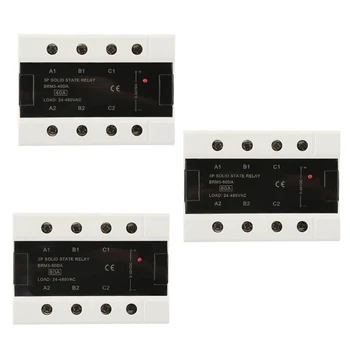 

timer relay Load 24-480VAC Three Phase Solid State Relay 40DA/60DA/80DA bistable relay Wholesale