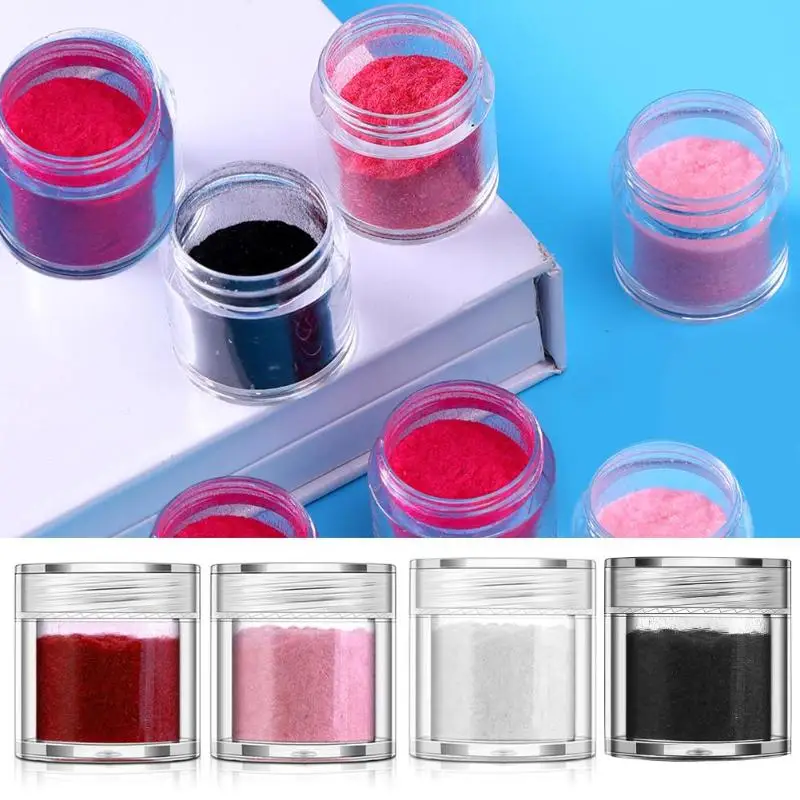 

1Box Nail Glitter Velvet Powder DIY Nail Polish Plush Powder Nail Art Decoration Manicure Tools nail accessories 2019 hot