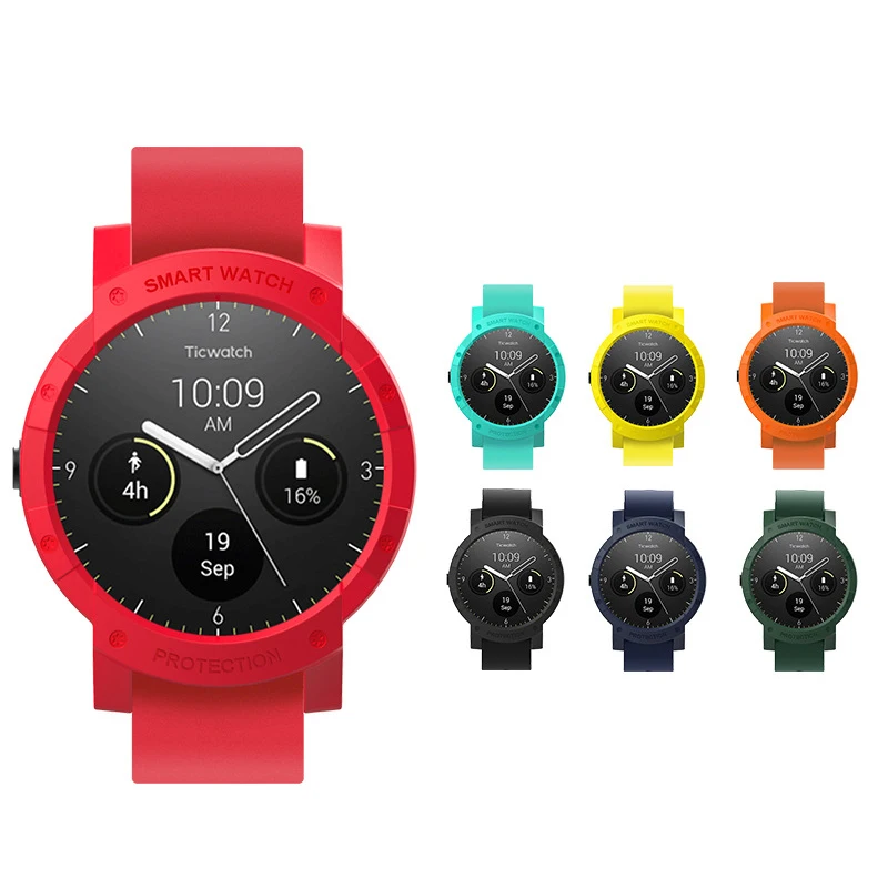 

Watch Cover Protective Case for Ticwatch E Smartwatch Men Women Smart Watch Accessories