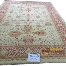 Оригинальная экспорта турецкий ковры ручной работы OUSHAK победит ковер из чистой шерстяной X23-47 10x14gc47zieyg28