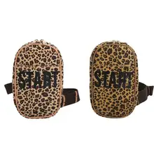 Ретро Для женщин сумка на плечо Leopard Письмо печати Поясные Сумки Фанни грудь обновления для Для женщин