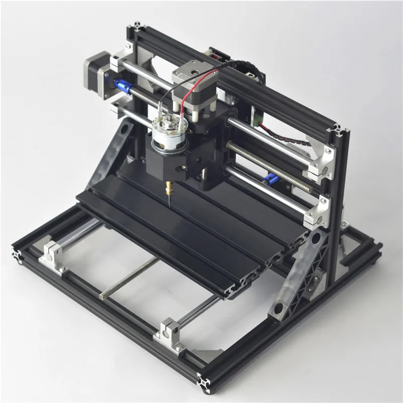 

New Black 3018 3-axis Movable CNC Router Spindle Engraver DIY Wood Milling Engraving Machine 300x180mm