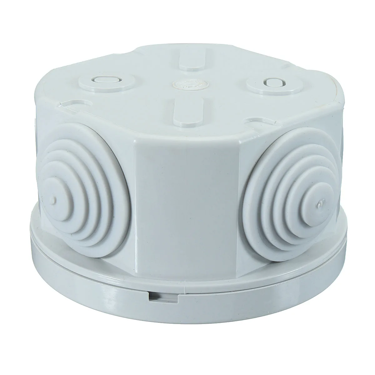 

65mm x 35mm Round Electric IP66 Junction Box Grommets Outdoor Waterproof DIY Outdoor Electrical Connection Cable Branch Box