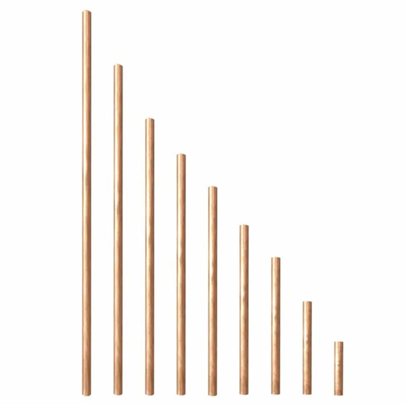 3 мм Диаметр медный круглый стержень фрезерование Сварка Металлообработка 50-500 мм длина