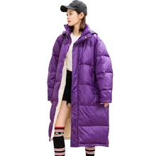 Down Parka 2018 New Brand Winter Down Jacket Women Long White Plus Duck Down Jacket Outwear Loose Hooded Thin Feather Coat Ls247 цена Down Parka 2018 New Brand Winter Down Jacket Women Long White Plus Duck Down Jacket Outwear Loose Hooded Thin Feather Coat Ls247 цены онлайн