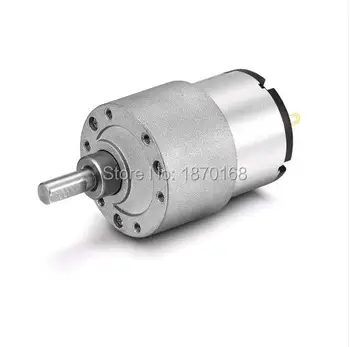 

DC 12V 24V 20mA 7/12/22/35/45/66/107/200/319/600/960RPM Reductor Motor 6mm Dia Shaft Electric Gear Box Speed Reduction Motor