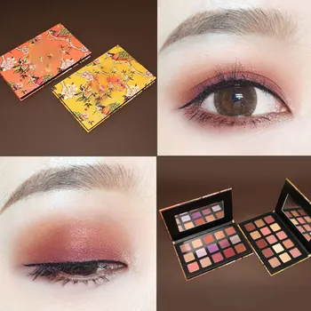 

New Fashion Matte Naked Eyeshadow Palette Nude Eye Makeup Glitter Pigment Smoky Eye Shadow Powder Waterproof Cosmetic