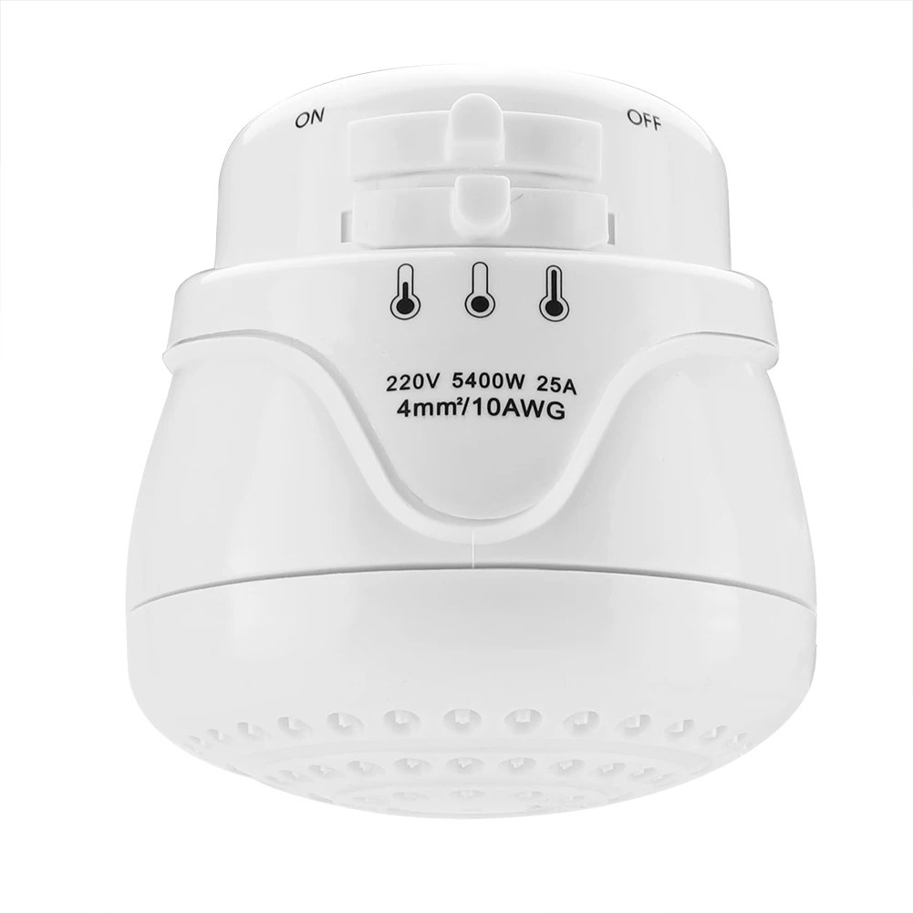 

110V 220V 5400W Household Electric Hot Shower Nozzle Faucet Instant Hot Water Heater Head Home Appliance