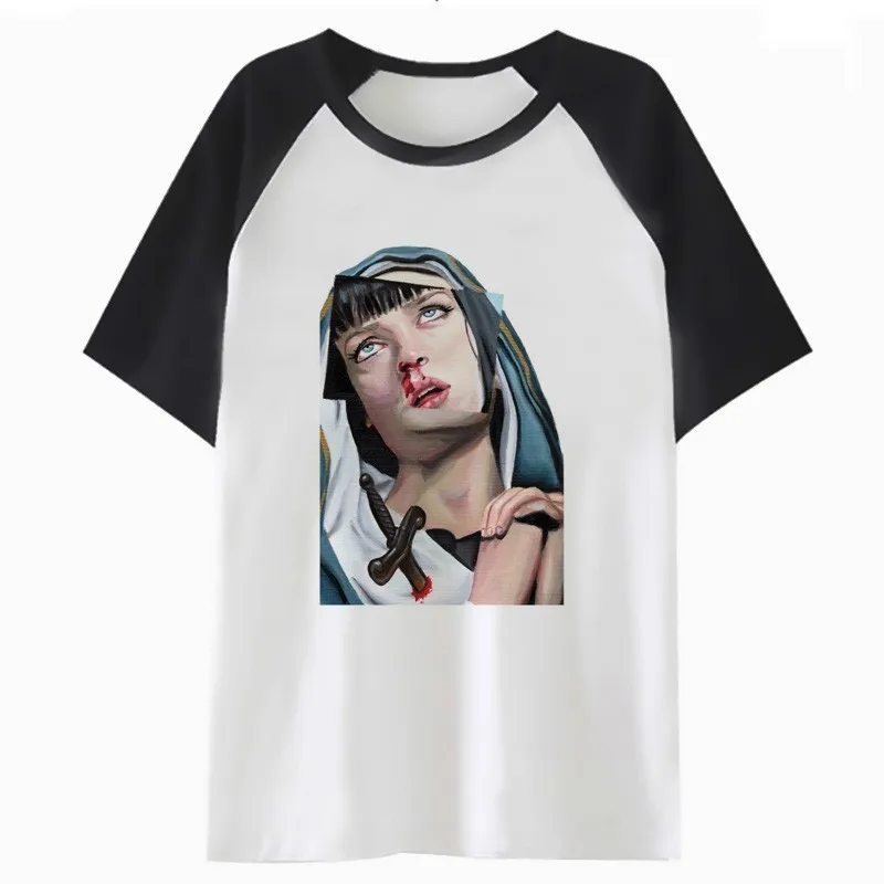 

pulp fiction t shirt tee streetwear men top harajuku hip male funny clothing tshirt hop t-shirt for