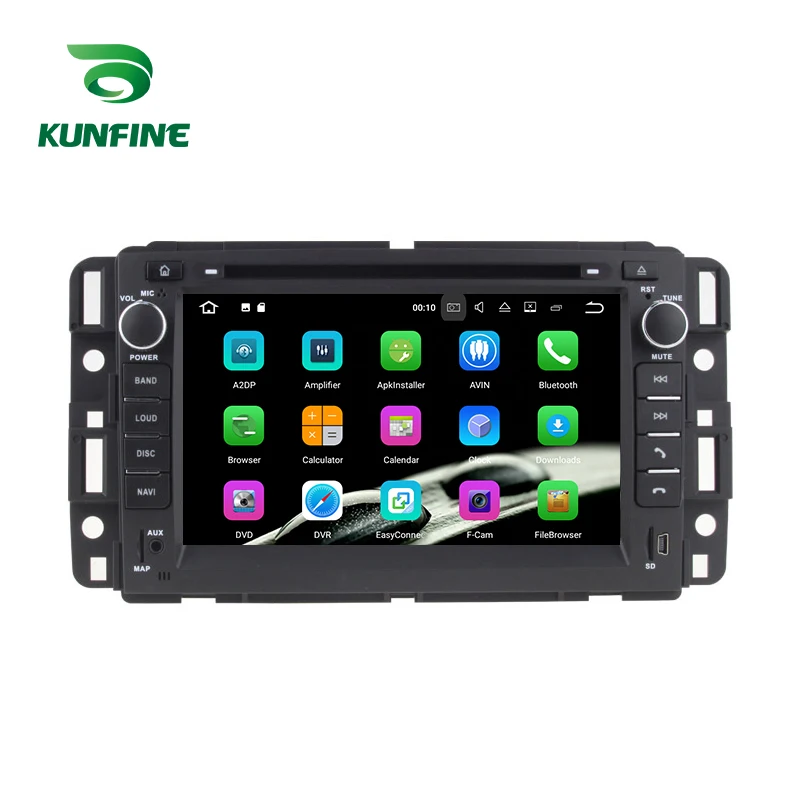 Cheap Android 9.0 Core PX6 A72 Ram 4G Rom 64G Car DVD GPS Multimedia Player Car Stereo For GMC Chevrolet Tahoe radio headunit 1