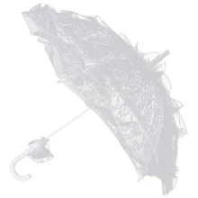 Шелковый кружевной зонтик для свадебной съемки