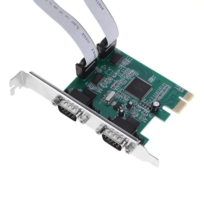 Pci E к 4 последовательный порт карта расширения Rs232 интерфейс адаптер с длинной