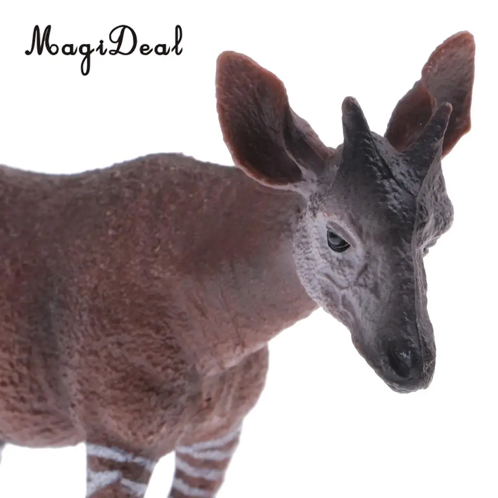 1 шт. Реалистичная фигурка Okapi для животных из зоопарка модель фигурки детей