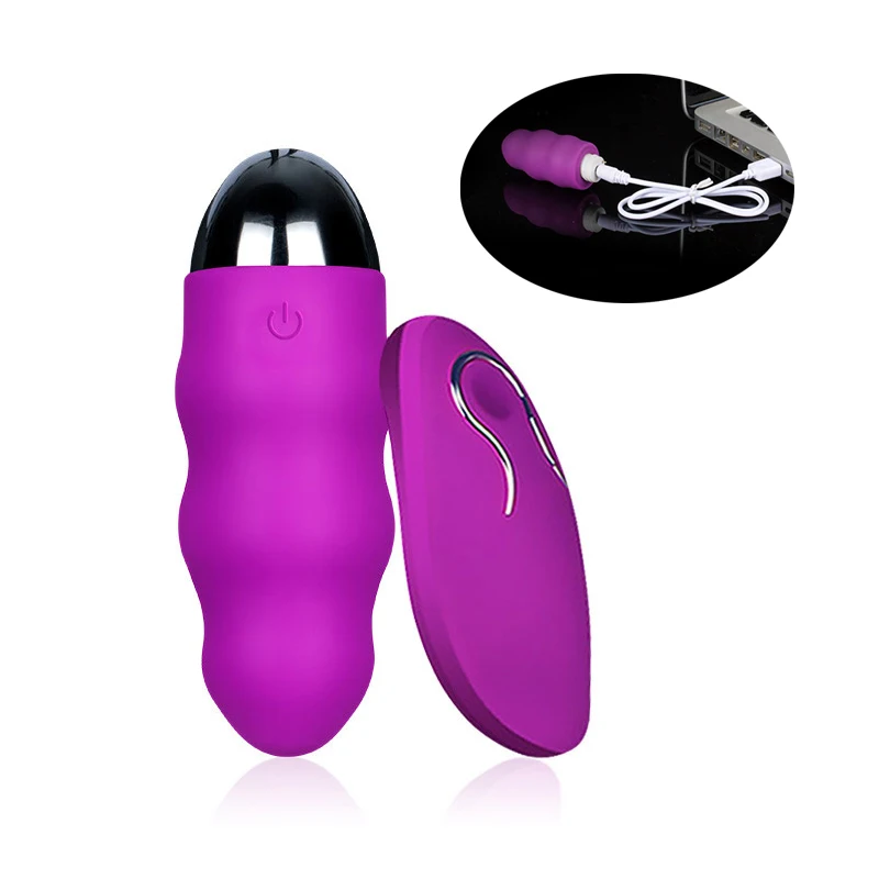 Sex Jumping Eggs Vibrator Clitoris Stimulator USB Rechargeable Wireless Remote Bullet Vibrators Sex Toys for Women Erotic Toys