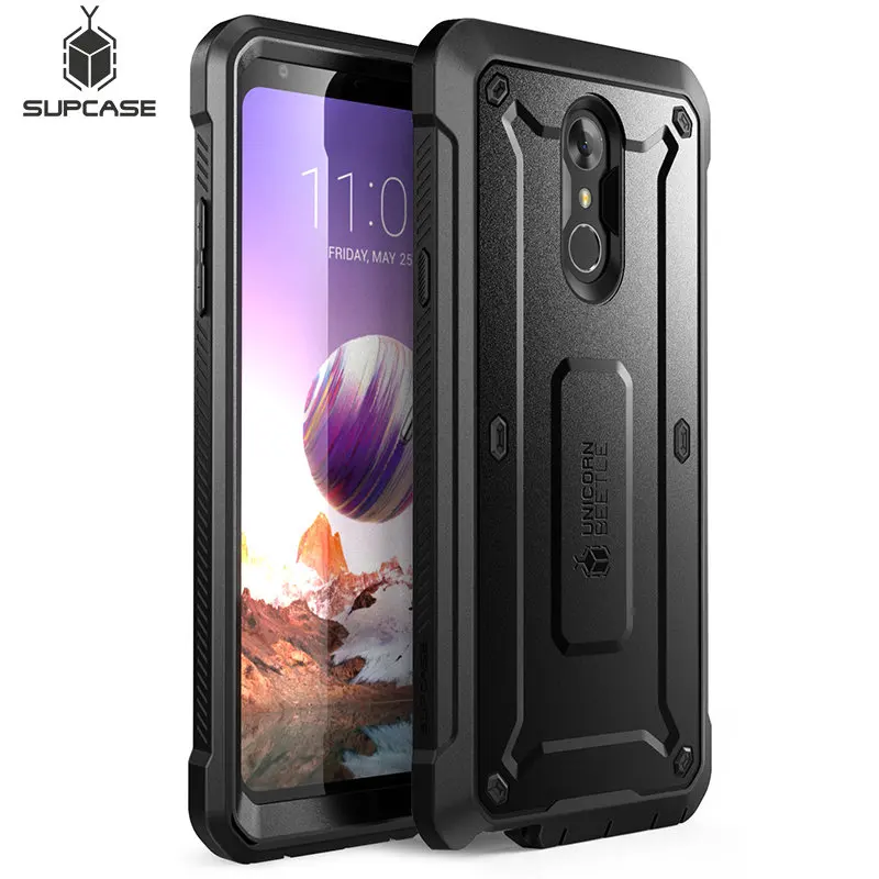 For LG Stylo 4 Case Q Stylus / UB Pro Full-Body Rugged Holster Clip Cover with Built-in Screen Protector | Мобильные телефоны и