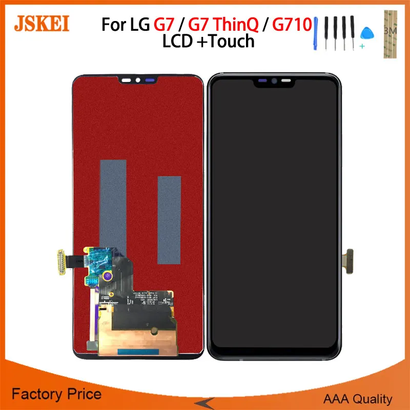 

For LG G7 ThinQ G710 G710EM G710PM G710VMP LCD Display Touch Screen Digitizer Assembly Repair Parts For LG G7