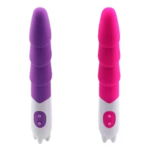 2019 New Thread Mute G Spot Vibrator Anal Plug Dildo Vibrating Masturbator Adult Sex Toys For Woman Sex Products X100