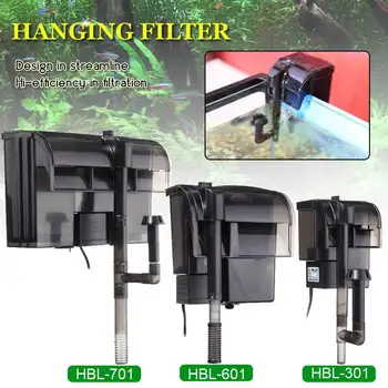 

Home 2W/5W/8W 3 In 1 External Hanging Aquarium Waterfall Filter Pump Fish Turtle Tank Water Oxygen Circulation Pump