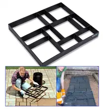 Пластиковая тротуарная 10 балок формы производитель формы вручную бетонные формы для керамической плитки камень дорога бетонная форма украшение для сада «сделай сам»