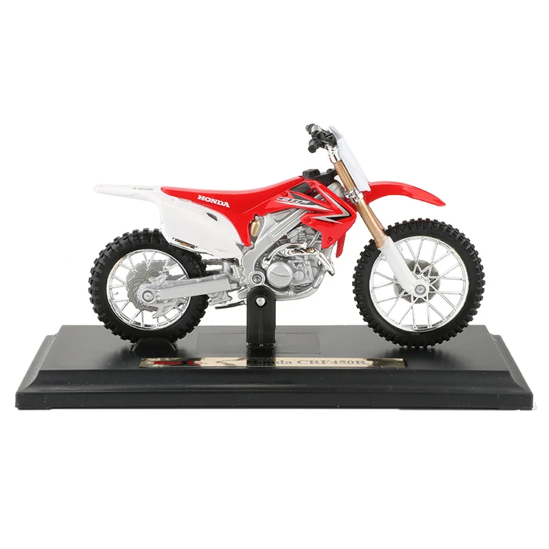 Maisto 1:18 Модель мотоцикла игрушка сплав Внедорожный гоночный велосипед CRF450R