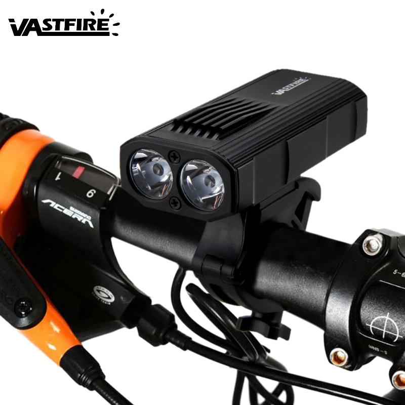 350 Lm  Q5 LED Cycling Bike Bicycle Head Front Light Torch+Mount+Taillight