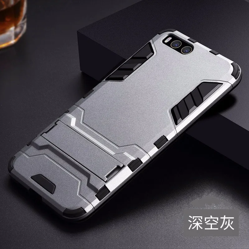 

cover case for xiaomi a2 Kickstand case mi A2 A1 case Design Armor Shockproof Hybrid Hard stand cover for xiaomi mi 6 x 5X case