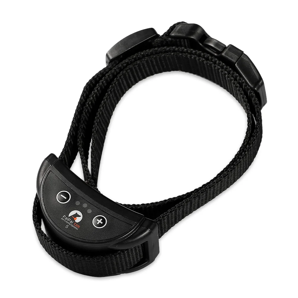 

PD258 Anti-Bark Dog Collar With 7 Levels Adjustable Sensitivity Control for Medium / Small Pets Dog Trainings Pet Products