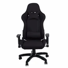 (ship From De)new Ergonomic High Back Racing Chair Adjustable Fabric Executive Computer Chair Revolving Home Office Furniture