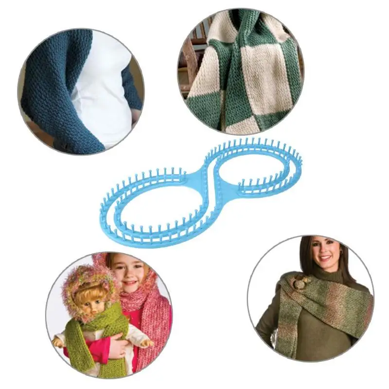Afghan Loom вязальная доска инструмент с 3 проектов для свитера носки домашний ручной пошив набор Инструменты для шитья и рукоделия аксессуар