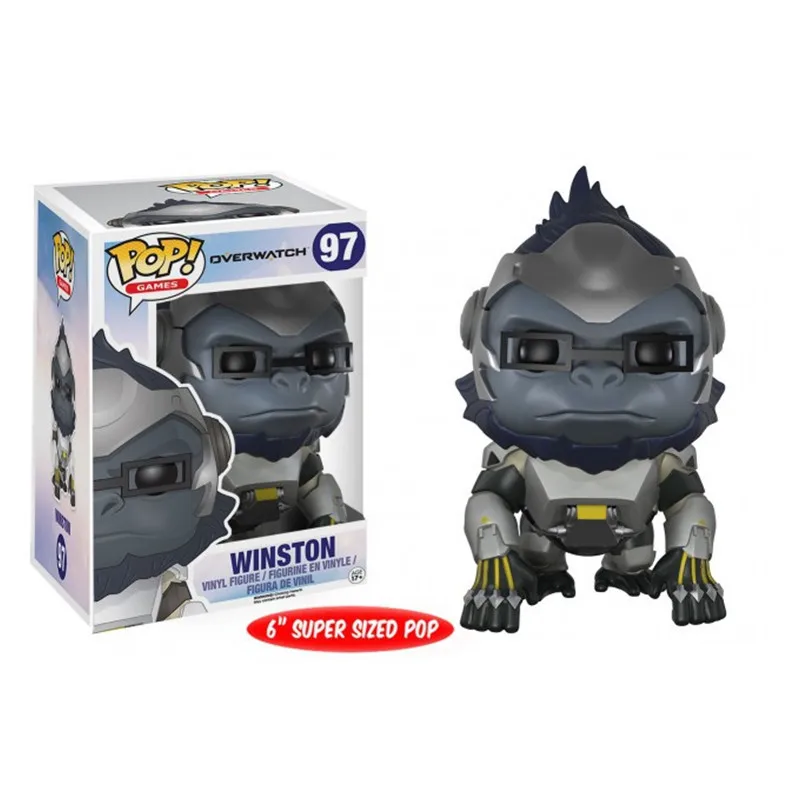 Популярная игра Funko Pop OW Rye Pioneer Vanguard #93 жнец смерти #92 трассировщик #97 Winston Widowmaker