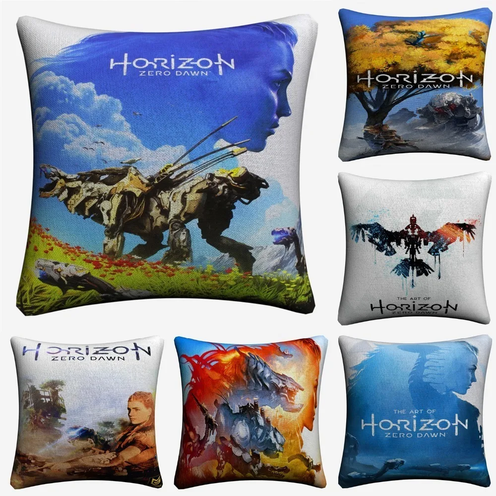 Horizon Zero Dawn игры художественная декоративное хлопковое белье Наволочка на подушку