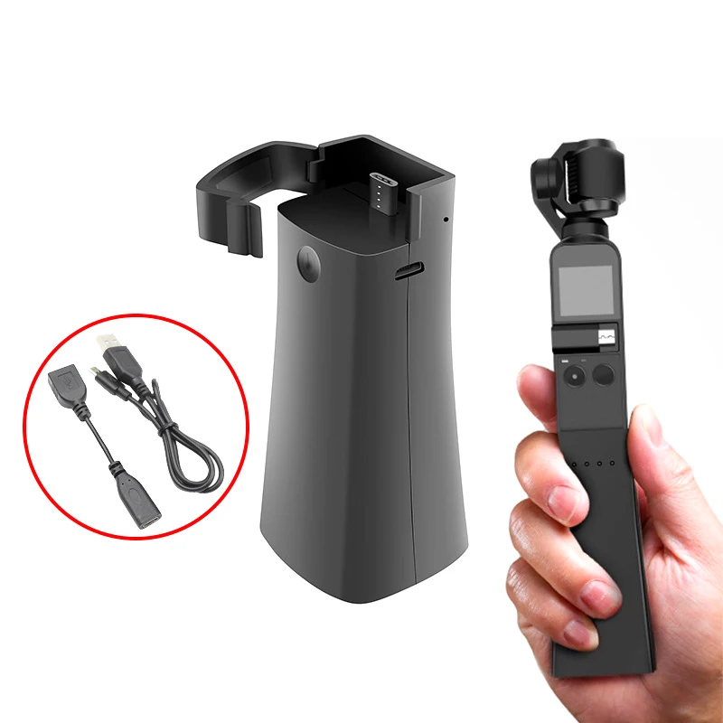 

Hand Holder Portable Power Bank type-c 4000mAh For DJI OSMO Pocket Charger Accessories