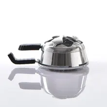 Держатель угля для кальяна теплохранитель из нержавеющей стали держатель угля Narguiles Sheesha Chicha двойной и одной ручкой кальяна