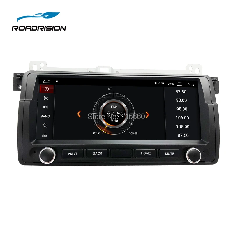 RoadRision 8 дюймов Android 1 автомобильный мультимедийный плеер для BMW E46/M3 с Canbus Wifi Bluetooth