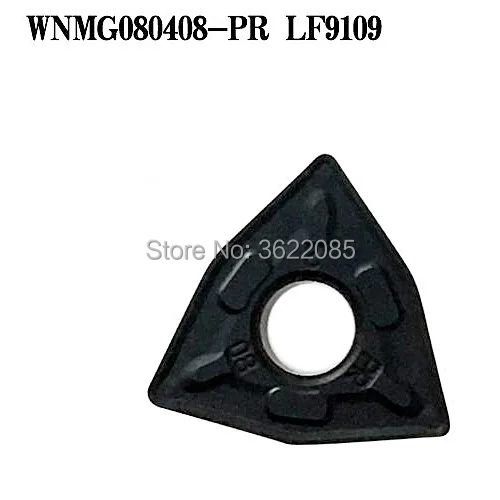10pcs WNMG080408-PR LF9109 Black Coated Turning Inserts For Steel | Инструменты