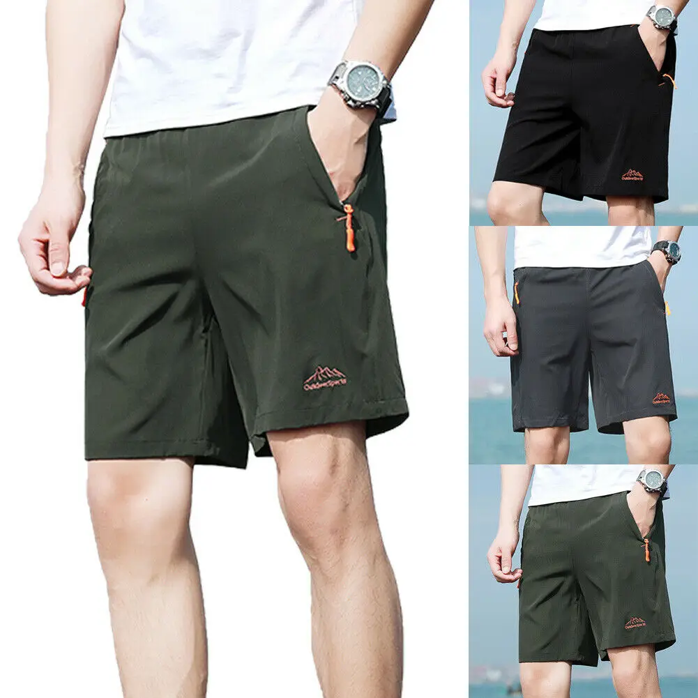 

Men's Casual Short with Pockets Gym Fitness Jogging Running Sports Wear Shorts