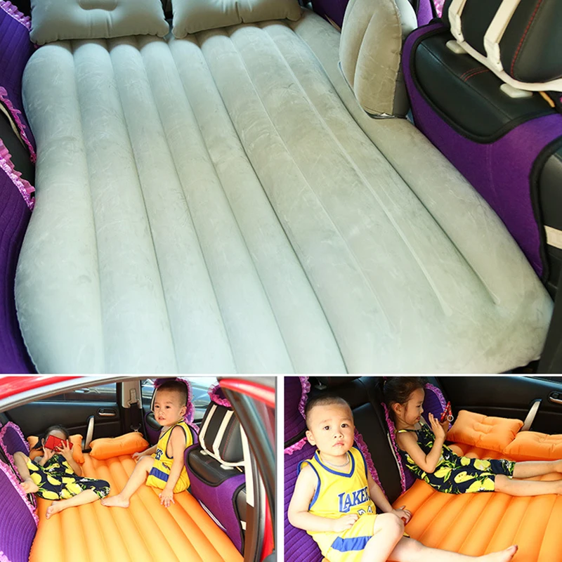 العالمي الهواء نفخ فراش المقعد الخلفي سيارة سرير سفر في الهواء الطلق متعددة الوظائف التخييم حصيرة فراش وسادة مع الوسائد