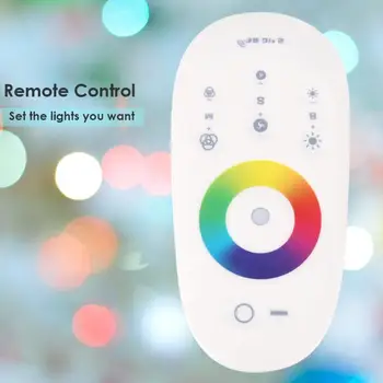 

2.4G Touch Screen LED RGB Strip Controller Wireless RF Remote Control Kits DC12-24V strip controller