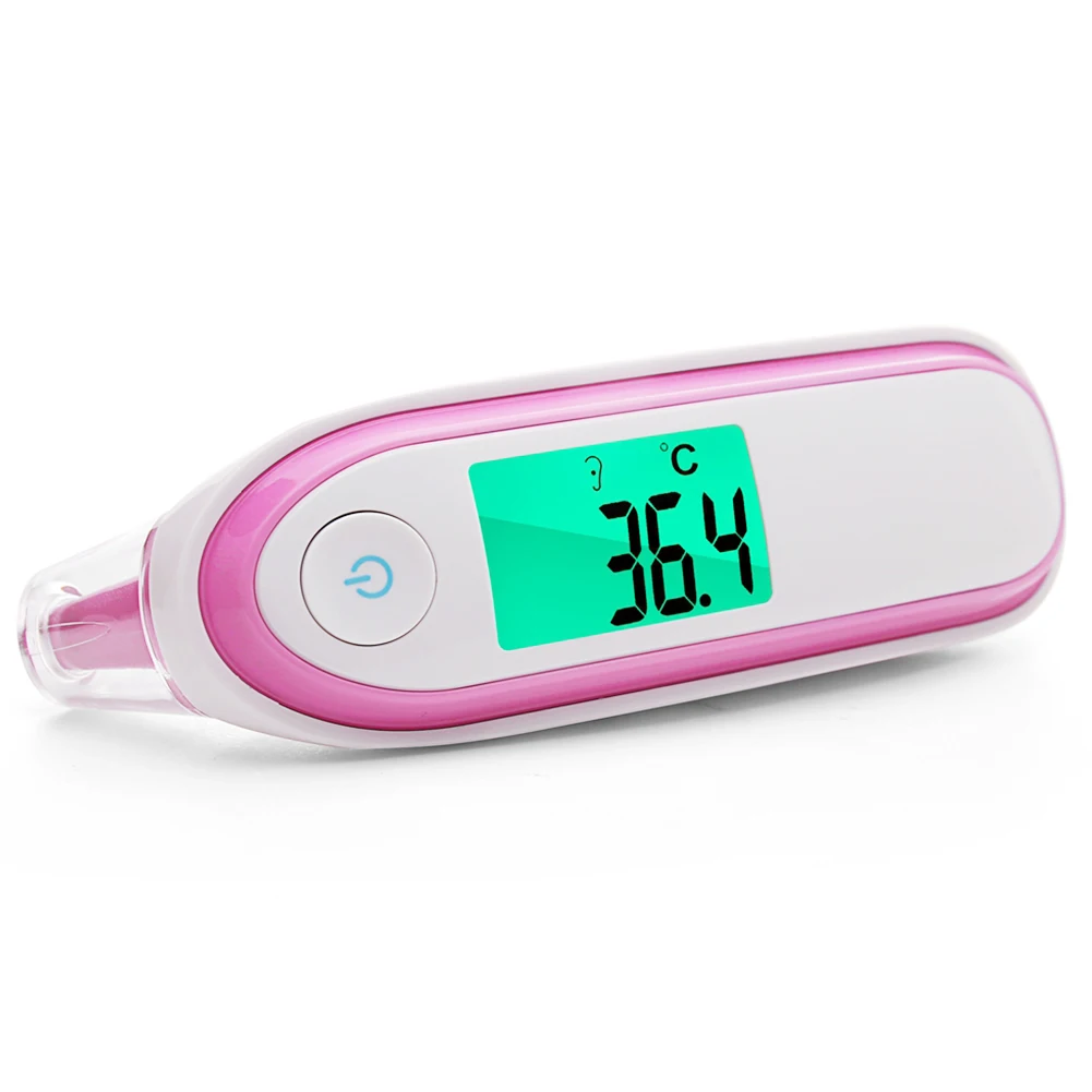 ЖК-цифровой инфракрасный термометр Baby Бесконтактный уха и Лоб тела Температура для взрослых медицинский лихорадка термометр