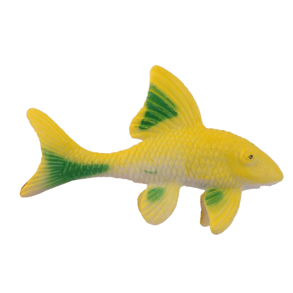 Пластиковый искусственный ангел Рыба животные игрушка модель 12 шт красочные