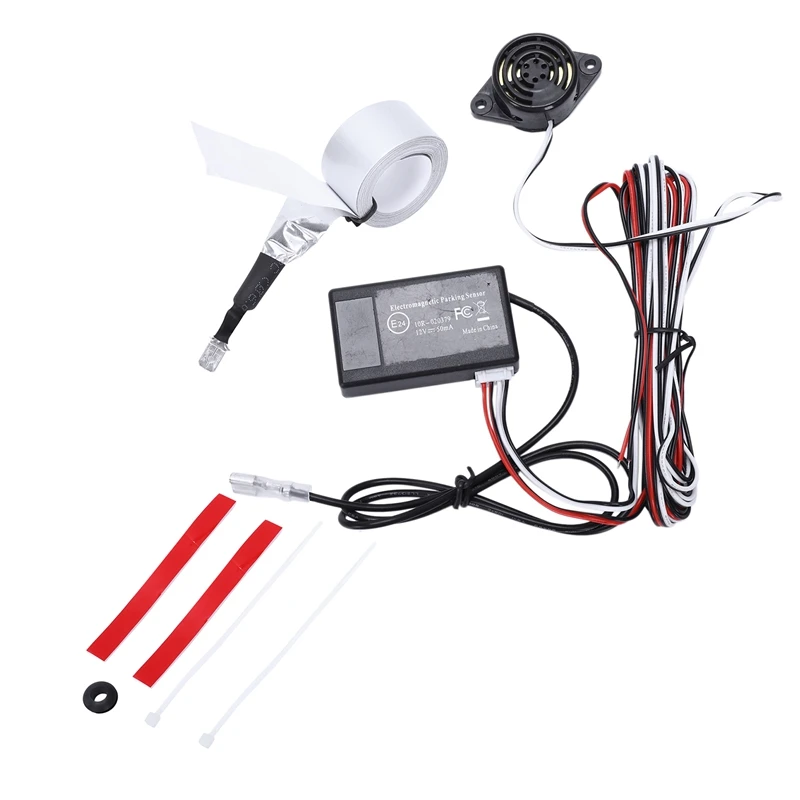 

Ownice Electromagnetic Parking Sensor, Non-Drilling Non-Porous Car Reversing Radar Sensor Parking System + Large Antenna